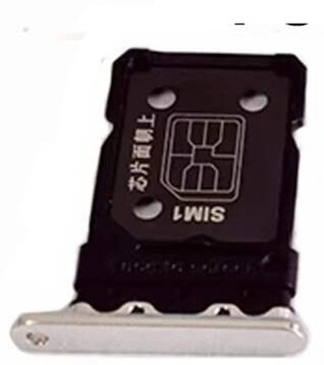 SPAREWARE Sim Card Tray(Compatible With Oneplus 10R-Silver)