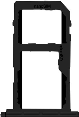anonbasics SD Card Tray(Compatible With LG K30 Black)