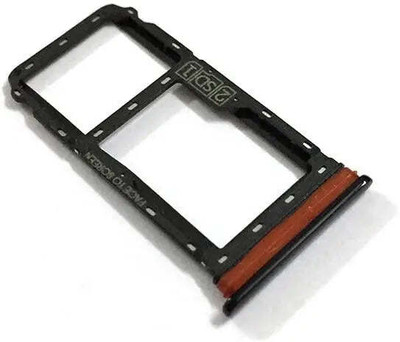 spareology Sim Card Tray(Compatible With Moto G8 Plus : Red)