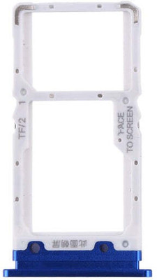 spareology Sim Card Tray(Compatible With Mi CC9 Blue)