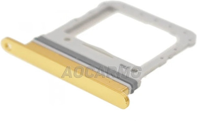 SPAREWARE Sim Card Tray(Compatible With Samsung Galaxy Z Flip -Yellow)