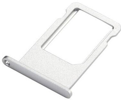 Sparevilla Sim Card Tray(Compatible With iPhone 6S-Silver)