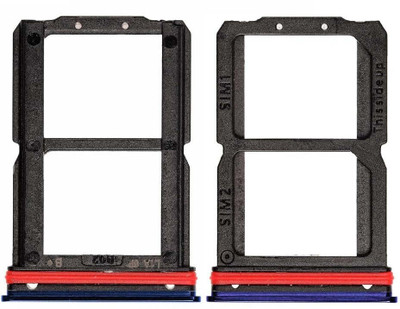 Shockware Sim Card Tray(Compatible With OnePlus 7 Blue)