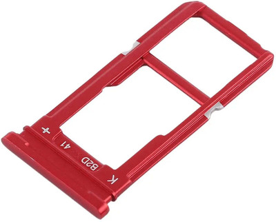spareology Sim Card Tray(Compatible With Oppo R15 Red)