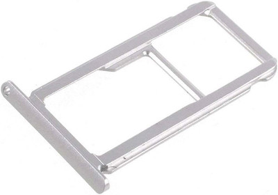 spareology Sim Card Tray(Compatible With Huawei Honor 6X Silver)