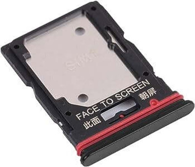 Ufixit Sim Card Tray(Compatible With Xiaomi Redmi Note 11 Pro Plus Black)