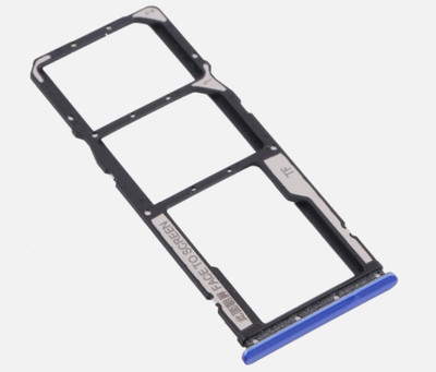 Sandreezz Sim Card Tray(Compatible With Xiaomi Poco M3 - Blue)