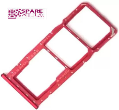 Sparevilla Sim Card Tray(Compatible With SAMSUNG GALAXY A02 (RED))