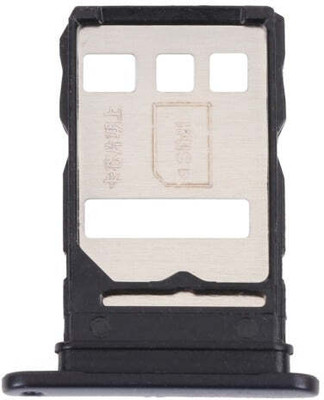 spareology Sim Card Tray(Compatible With Honor Y9a Black)