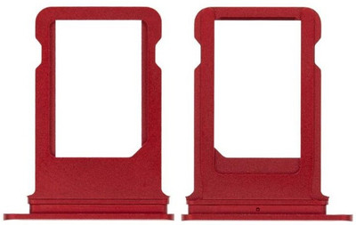 Sandreezz Sim Card Tray(Compatible With Apple iPhone 8 Plus - Red)