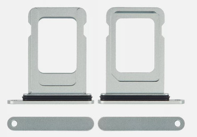 Sandreezz Sim Card Tray(Compatible With Apple iPhone 15 Plus - Green)