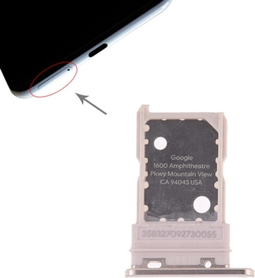 Spares4ever Sim Card Tray(Compatible With Google Pixel 3 XL Gold)