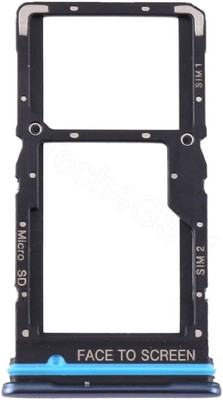 Tech4GSM Sim Card Tray(Compatible With Redmi Note 10 5G Blue)