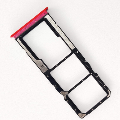 AceKing Sim Card Tray(Compatible With Redmi MI 8A Sim Card Slot Sim Tray Holder : RED)