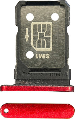 anonbasics Sim Card Tray(Compatible With Oppo Reno 9 Red)
