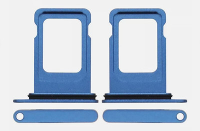 Sandreezz Sim Card Tray(Compatible With Apple iPhone 13 - Blue)