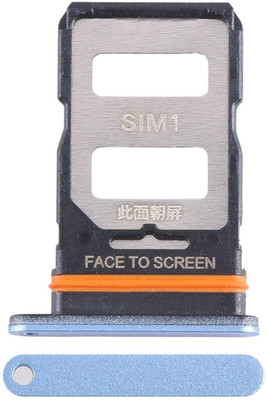 Hynaty Sim Card Tray(Compatible With XIAOMI REDMI NOTE 12 PRO PLUS 5G (BLUE))