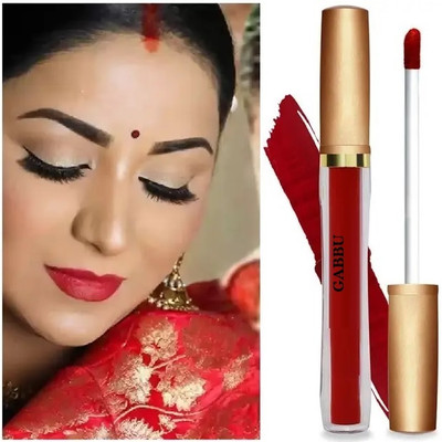 GABBU Long Lasting One Stroke Application Liquid Sindoor liquid(Red)