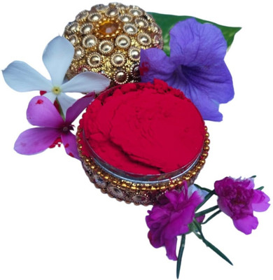 Amaryllis Best Herbal Sindoor with red handcrafted box powder SINDOOR(Red)