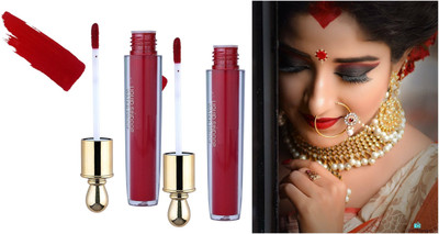 tanvi27 New Highly Pigmented, Quick Drying & Long Lasting, Velvet Matte Finish Sindoor LIQUID(Maroon)