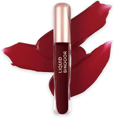 MYEONG Smudge proof & Quick Drying Maroon Color Liquid Sindoor Liquid(Maroon)