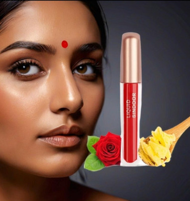 MADDIE Herbal Liquid Kumkum with Precision Applicator - Waterproof Natural Formula SINDOOR, KUMKUM(Red)