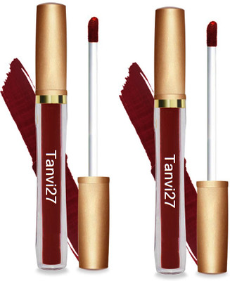 tanvi27 Combo Liquid Sindoor Finish & Long Lasting Color Sindoor LIQUID(Maroon)