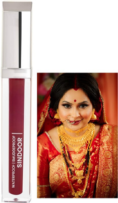 Arcanuy Natural Liquid Sindoor Maroon with Sponge-Tip- Applicator LIQUID(Maroon)