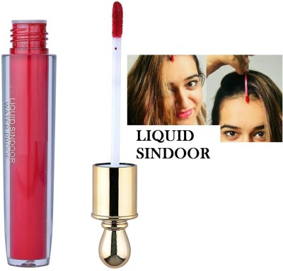 Latixmat Long lasting Chemical free & Waterproof Natural Liquid Sindoor LIQUID(Red)