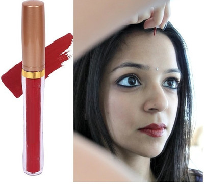 Arcanuy MATTE RED LIQUID SINDOOR LIQUID LIQUID(Maroon)