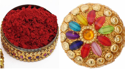 LILLYAMOR Magic Kumkum Sindoor Dibbi Sindur Red Red(Red)