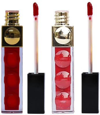 Latixmat Natural Liquid Maroon & Red Sindoor with Sponge-Tip- Applicator- Long lasting sindoor(red & maroon)