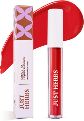 Just Herbs Liquid Sindoor Long Lasting Quick Dry Sindoor(Red)