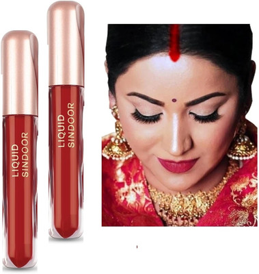YAWI BEST FOR BRIDAL MATTE RED LIQUID SINDOOR LIQUID Sindoor(Red)