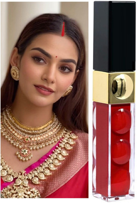 Latixmat Liquid Sindoor - Red Highly Pigmented Rich Color Liquid(Red)