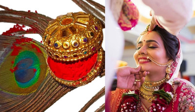 AMOSFIA Red Natural Dust Sindoor Red with Herbs Extracts Powder SINDOOR(Red)