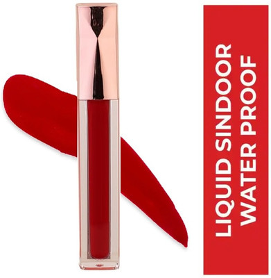 FLORERO Quick-Drying Liquid Sindoor Water-Resistant Bridal Sindur liquid(Red)