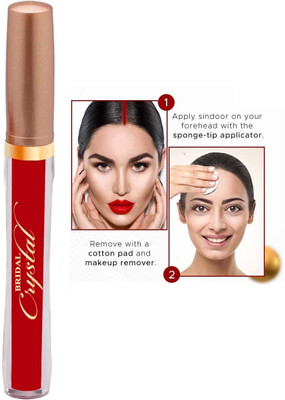 Yuency BEST SMUDGE PROOF LIWUID SINDOOR LIQUID(Red)