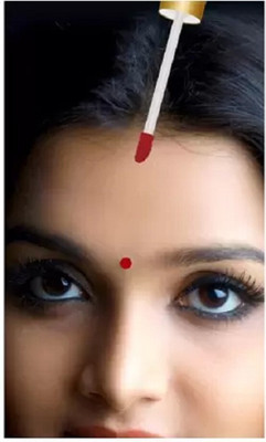 Amaryllis Long Wear Sponge Applicator Liquid Reddish Sindoor SINDOOR(Red)