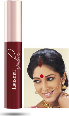 Latixmat Smudgeproof One Stroke Application Liquid Sindoor KUMKUM(Maroon)