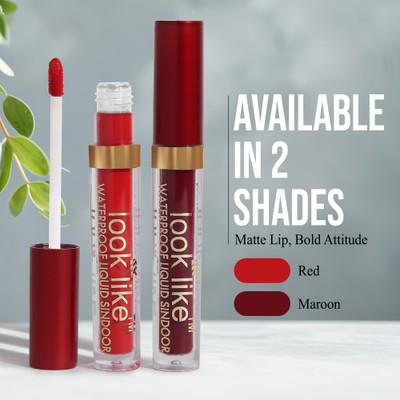 LookLike 121 Liquid(Red, Maroon)