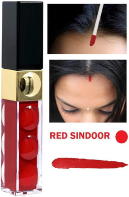 Vyomiris Matte Liquid Waterproof Sindoor Quick Drying Formula LIQUID(Red)