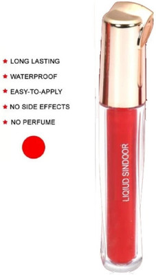 JANOST Red Liquid Sindoor - Smudgeproof & Waterproof Formula, Matte Finish Sindoor(Red)