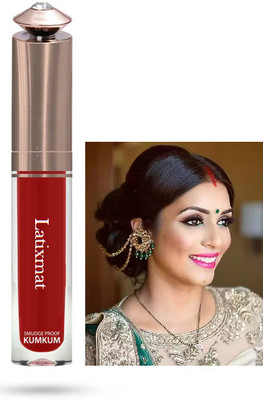Latixmat Tradition Liquid Sindoor Smudge-Proof Red Sindur Liquid KUMKUM(Red)
