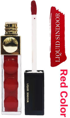 NADJA Smudge proof formula Long lasting Liquid Sindoor LIQUID(Red)