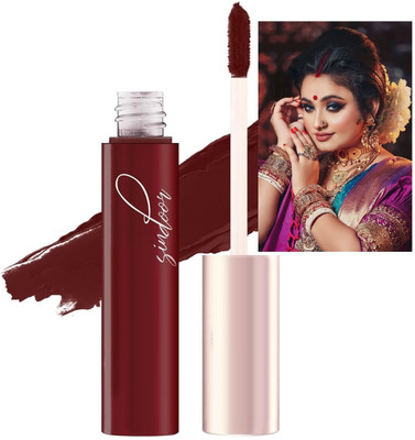 GABBU Liquid Sindoor | Quick Drying & Long Lasting | Velvet Matte Finish SINDOOR(Marron)