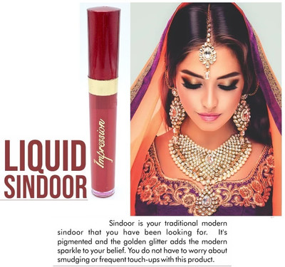 Aylily Professional Matte Finish liquids sindoor sindoor(Red)