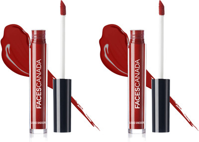 FACES CANADA Liquid Sindoor | Quick Drying & Long Lasting Sindoor(Maroon)