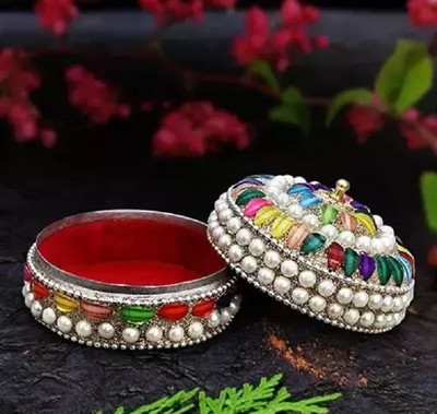 Amaryllis HERBAL SINDOOR WITH BEAUTIFUL MULTICOLOR BOX SINDOOR Sindoor(Red)