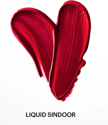 Libline Long Sponge Tip Applicator Liquid Sindoor LIQUID(Red)